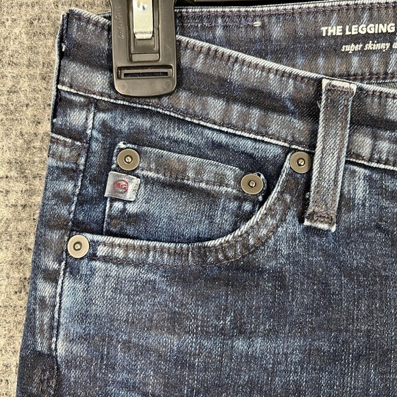 AG Adriano Goldschmied Jeans Womens Legging Ankle Skinny Premium Denim USA - Picture 4 of 12